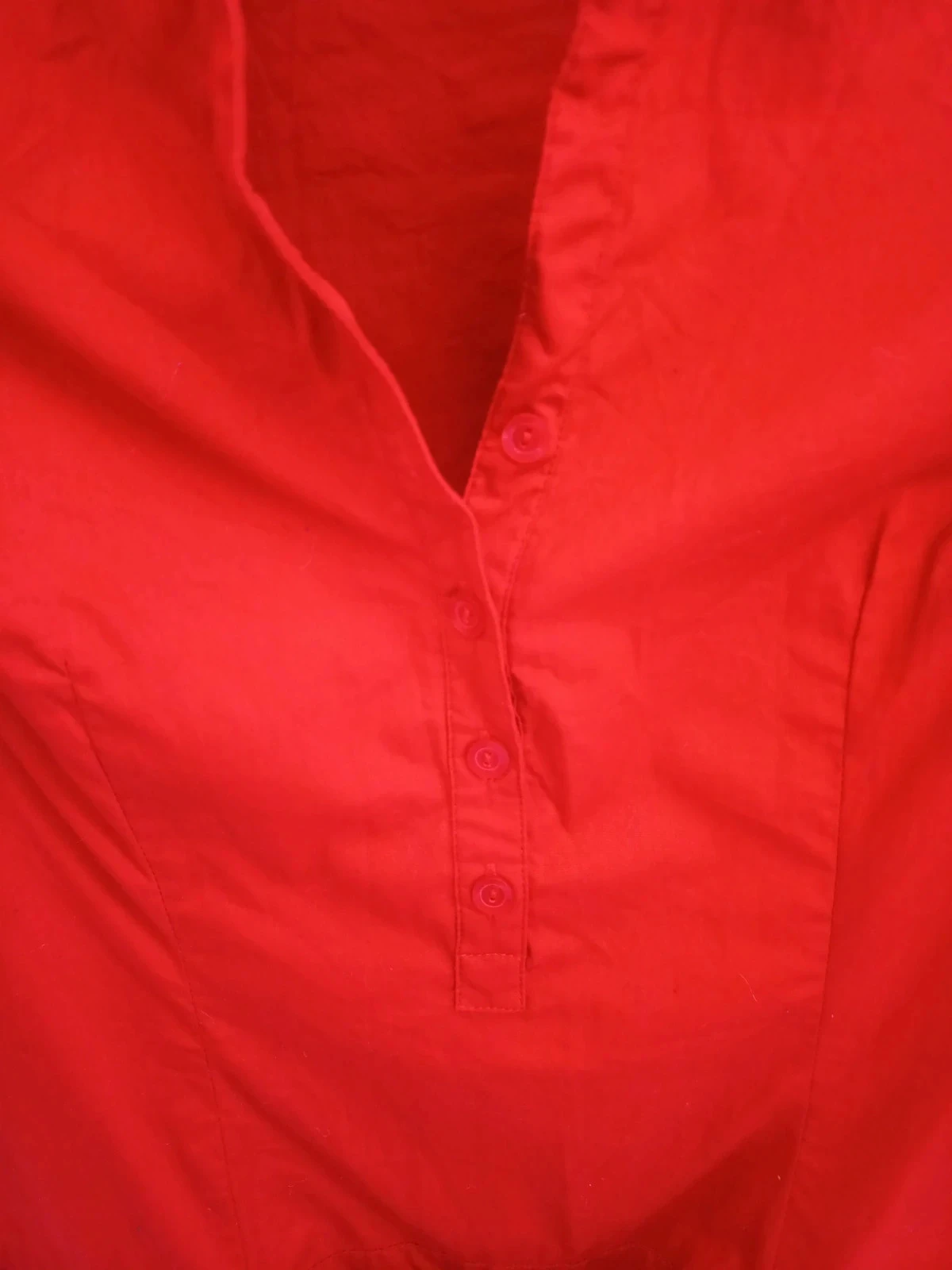 Rode blouse met riem La Redoute – photo 2